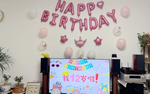 贺侄女文文生日