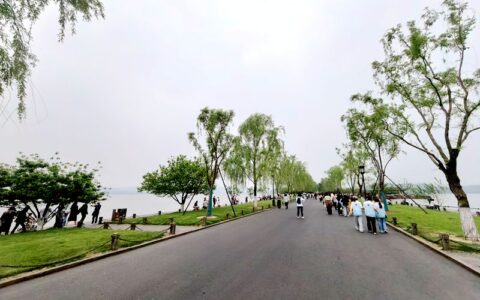 春季健步行——白堤