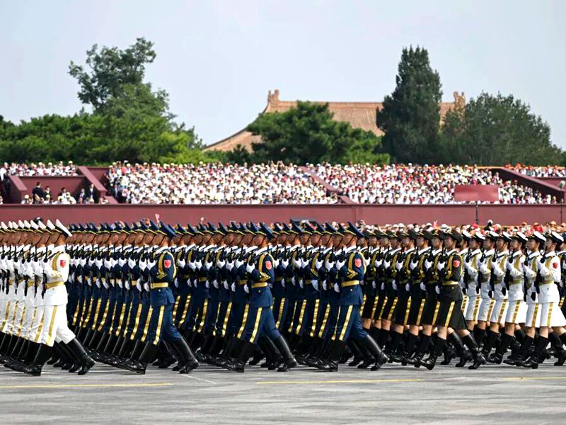 九三阅兵赞——满江红 • 乙巳阅兵